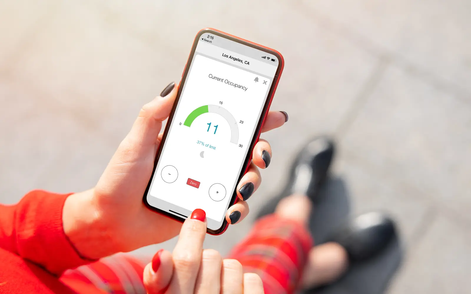 Occupancy Management - RetailNext Product Dashboard